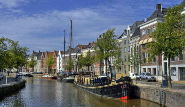 foto gracht mer bruine vloot